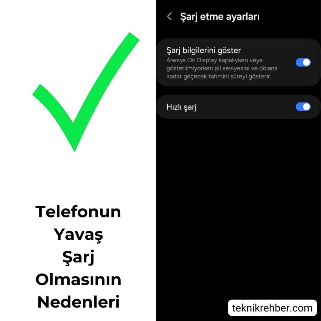 Telefon Yavaş Şarj Oluyorsa Ne Yapmalısınız? 9 Şarj çok yavaş doluyor.