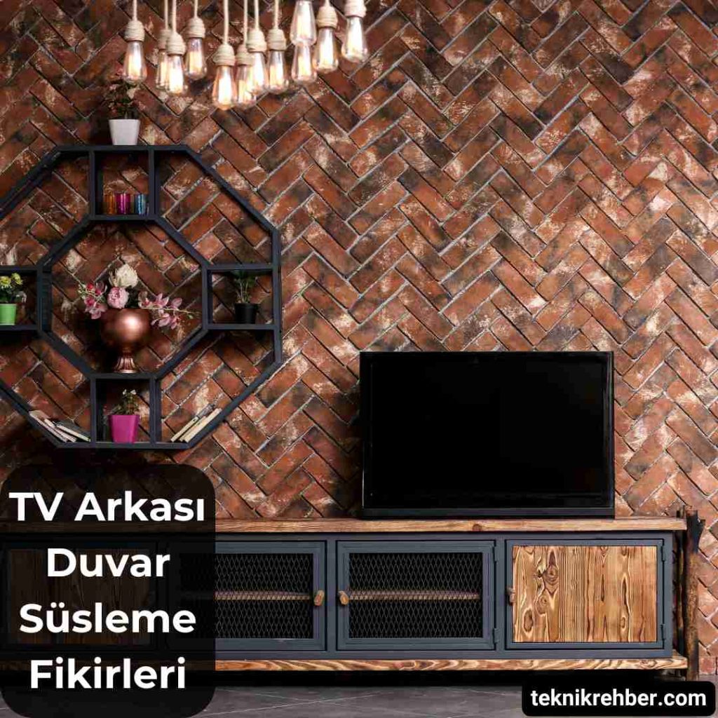TV Arkası Duvar Süsleme Fikirleri (10 Öneri) 21 tv arkasi duvar susleme kaplama2