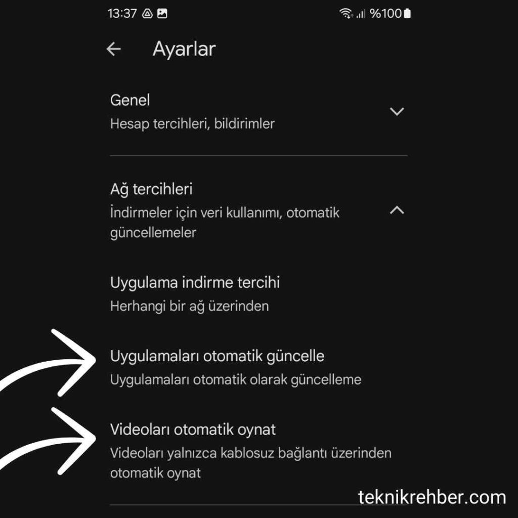 İnternet Hızlı Bitiyorsa Ne Yapmalı? 6 otomatik guncellemeyi kapatarak internet hizini arttirin