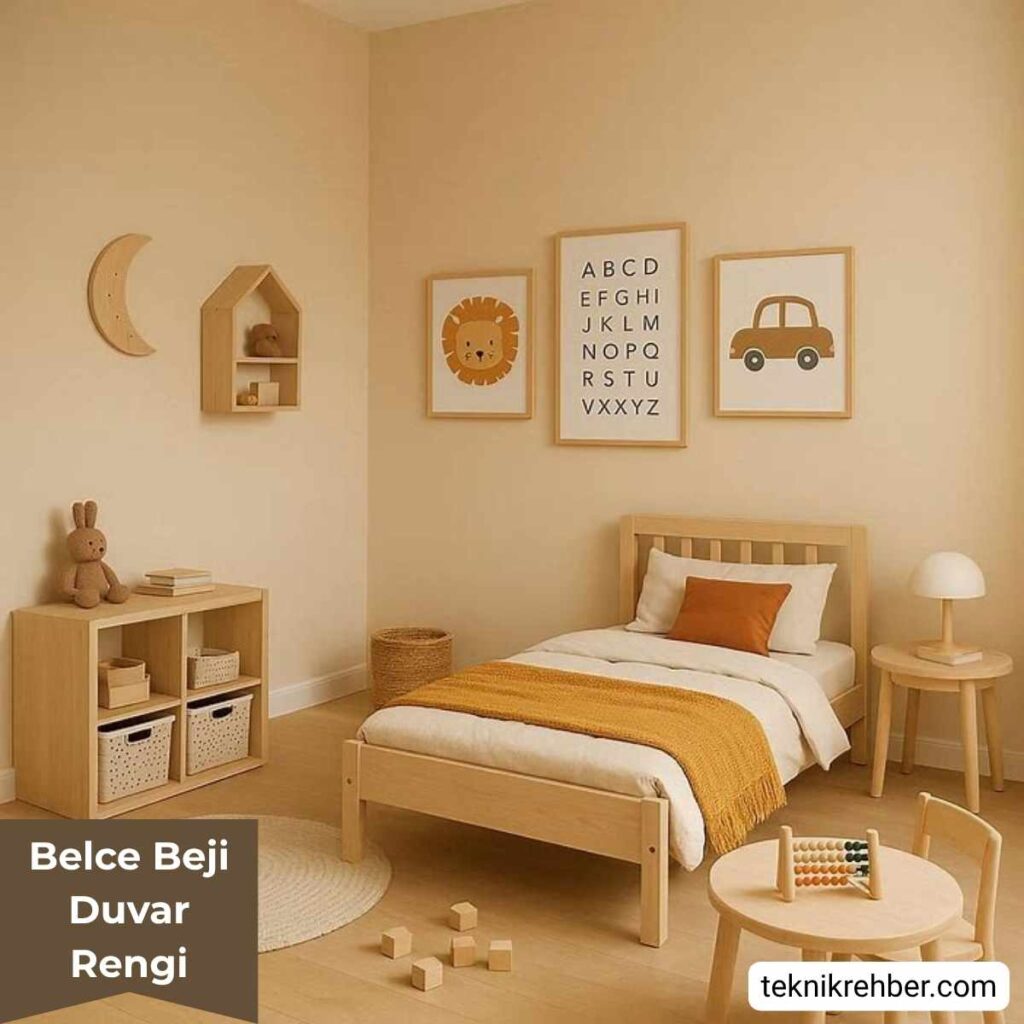 Belce beji çocuk odası