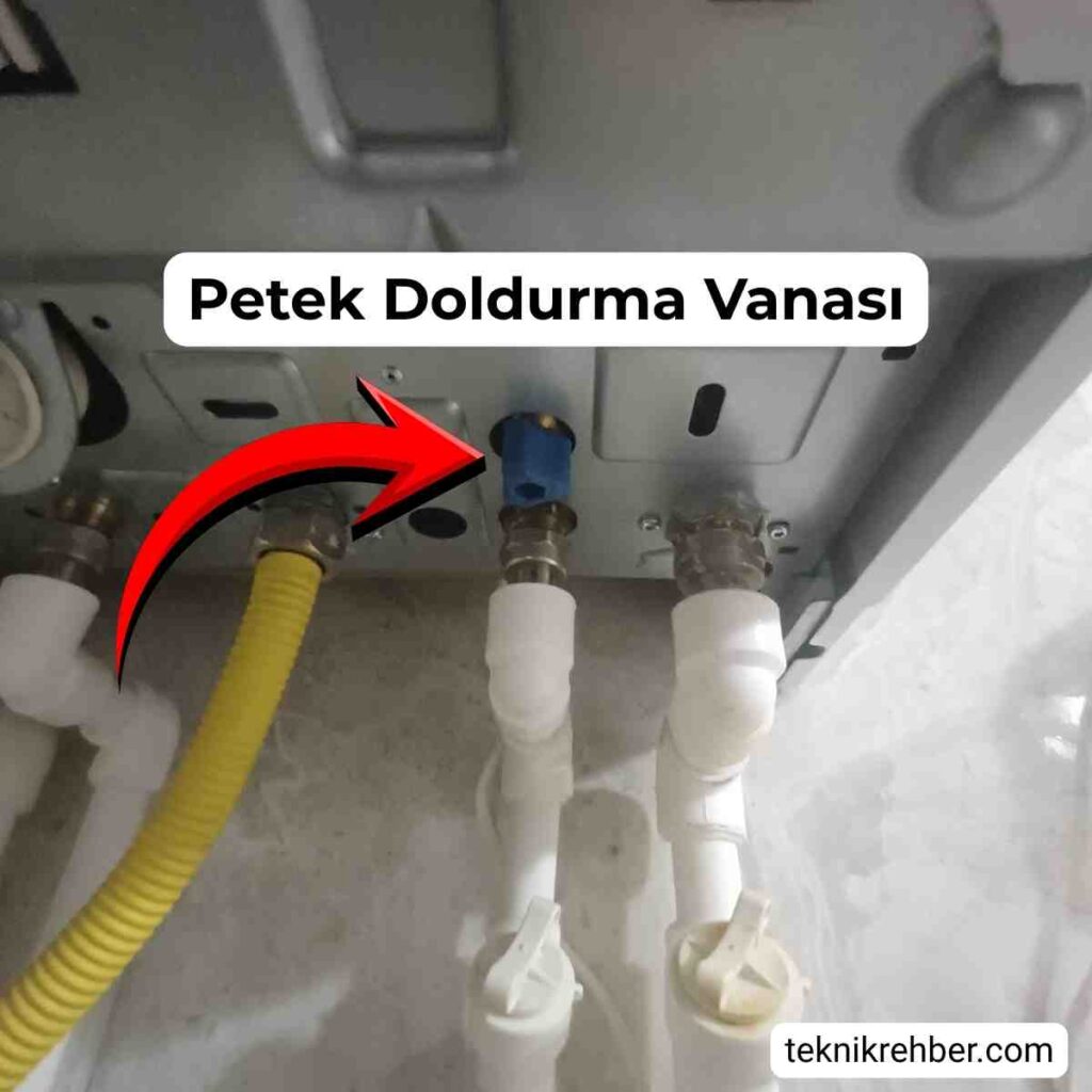 Petek su doldurma vanası.