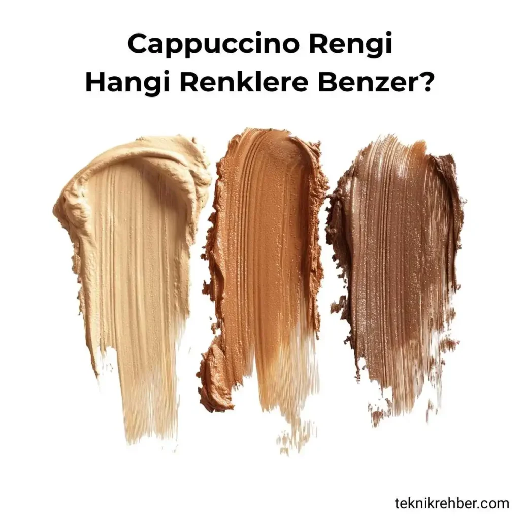 cappuccino rengi nedir