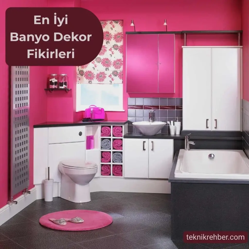 En Güzel Banyo Dekor Fikirleri ve Dizayn Önerileri 12 banyo fikirler