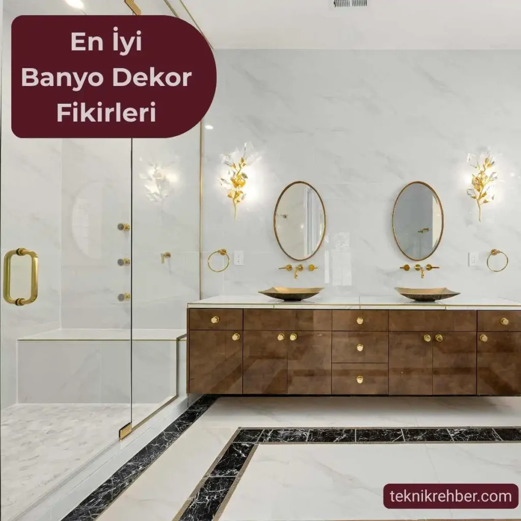 En Güzel Banyo Dekor Fikirleri ve Dizayn Önerileri 13 banyo için fikirler