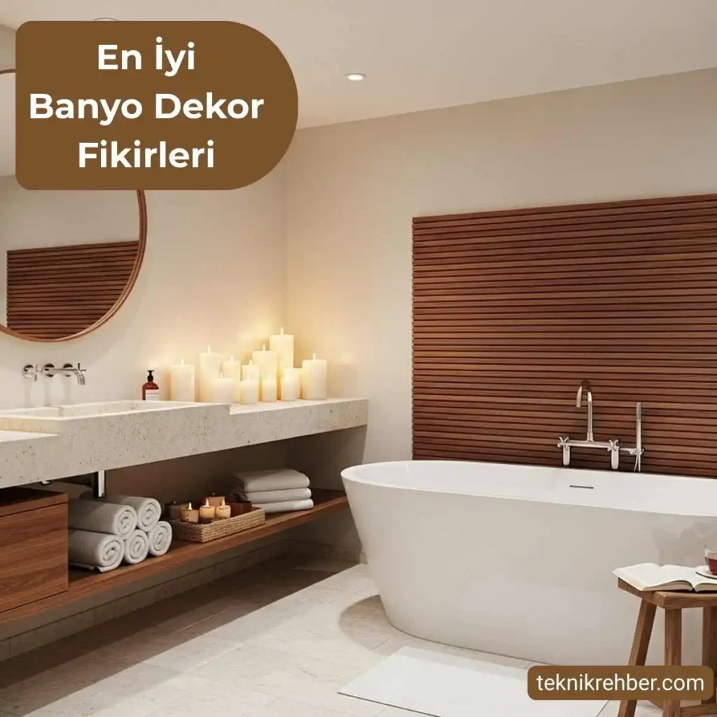 En Güzel Banyo Dekor Fikirleri ve Dizayn Önerileri 4 Banyo dizayn fikirleri