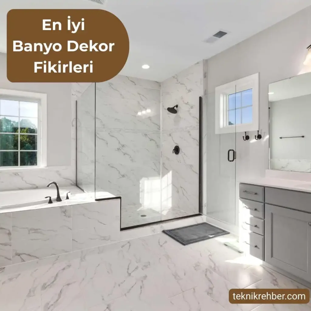 En Güzel Banyo Dekor Fikirleri ve Dizayn Önerileri 9 Banyo dekorasyon önerileri.