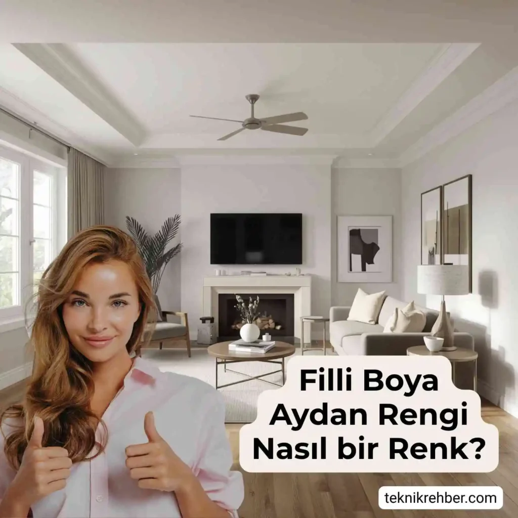Filli boya aydan rengi.