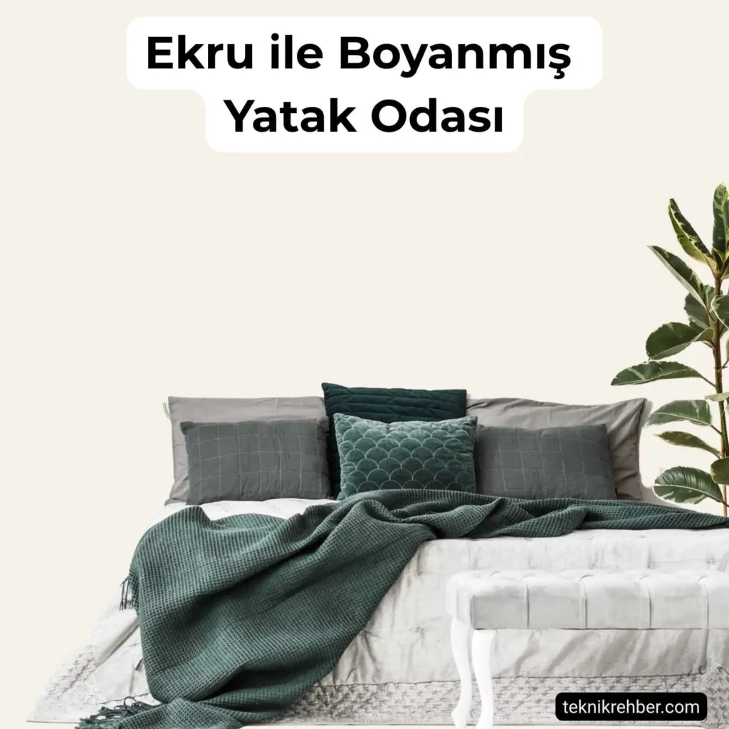 Marshall ekru rengi duvar boyası