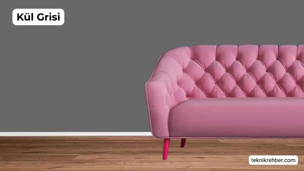 Kül Grisi Nasıl Bir Renk? Kül Gri Duvar Boyası Resimleri 1 Kül grisi