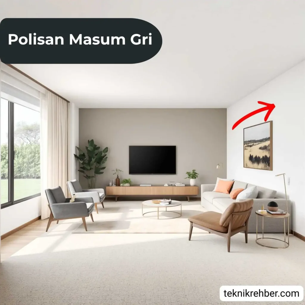 Masum gri polisan