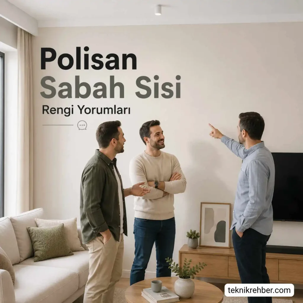 Polisan sabah sisi rengi yorumları