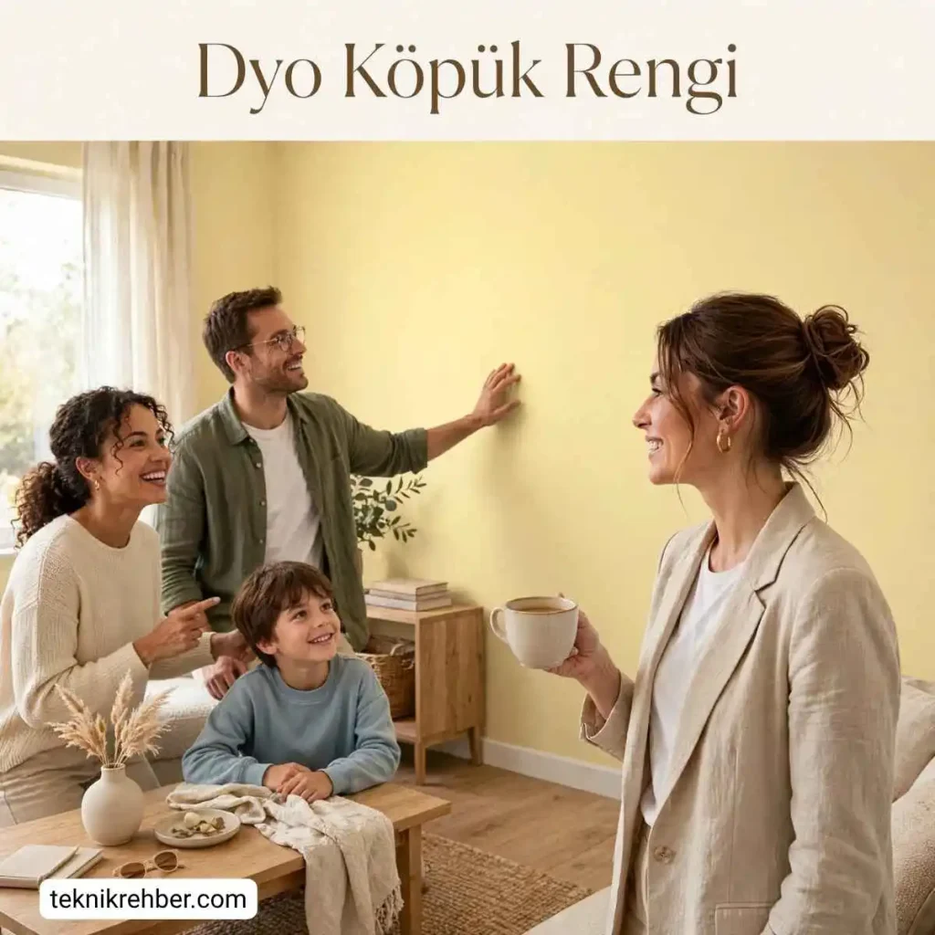 Dyo Köpük Rengi İle Boyanmış Duvarlar ve Yorumları 2 Köpük rengi.