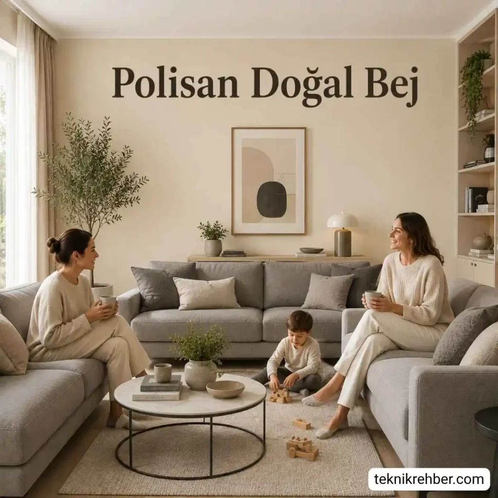 polisan dogal bej duvar boyasi