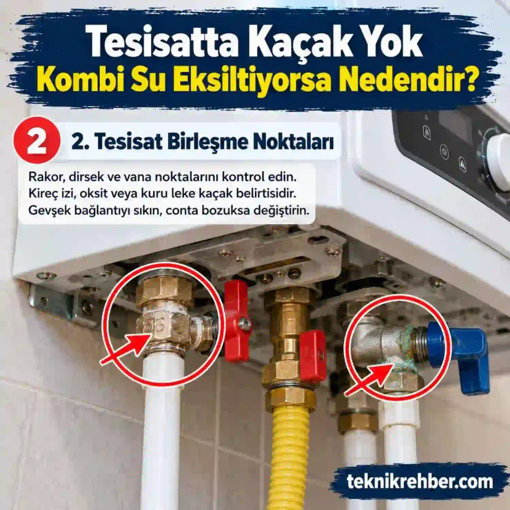 Tesisatta Kaçak Yok Kombi Su Eksiltiyorsa Nedendir? 3 kacak yok kombi su eksiltiyor 2