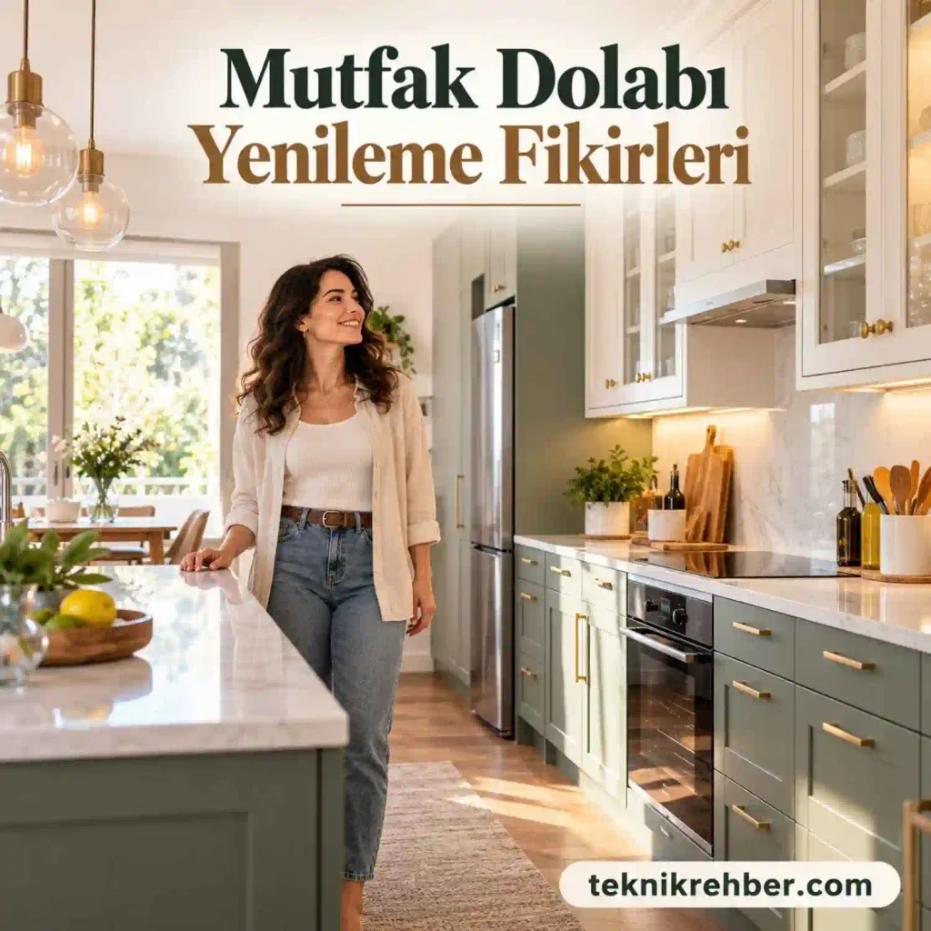 Mutfak dolabı yenileme.